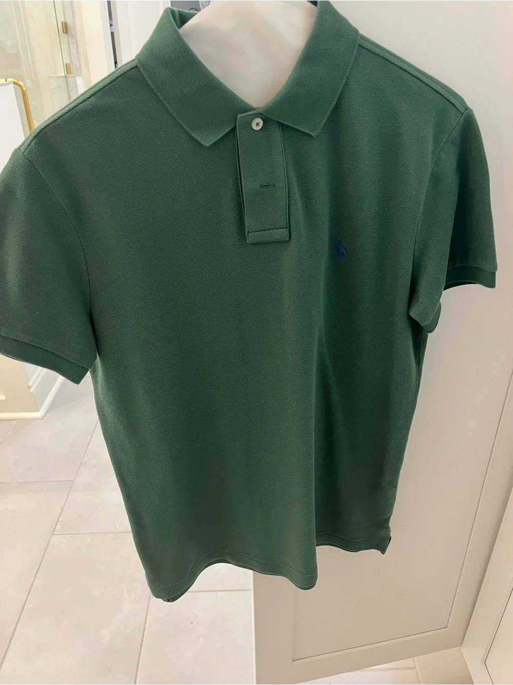 Ralph Lauren Men's Dark Green Classic Polo